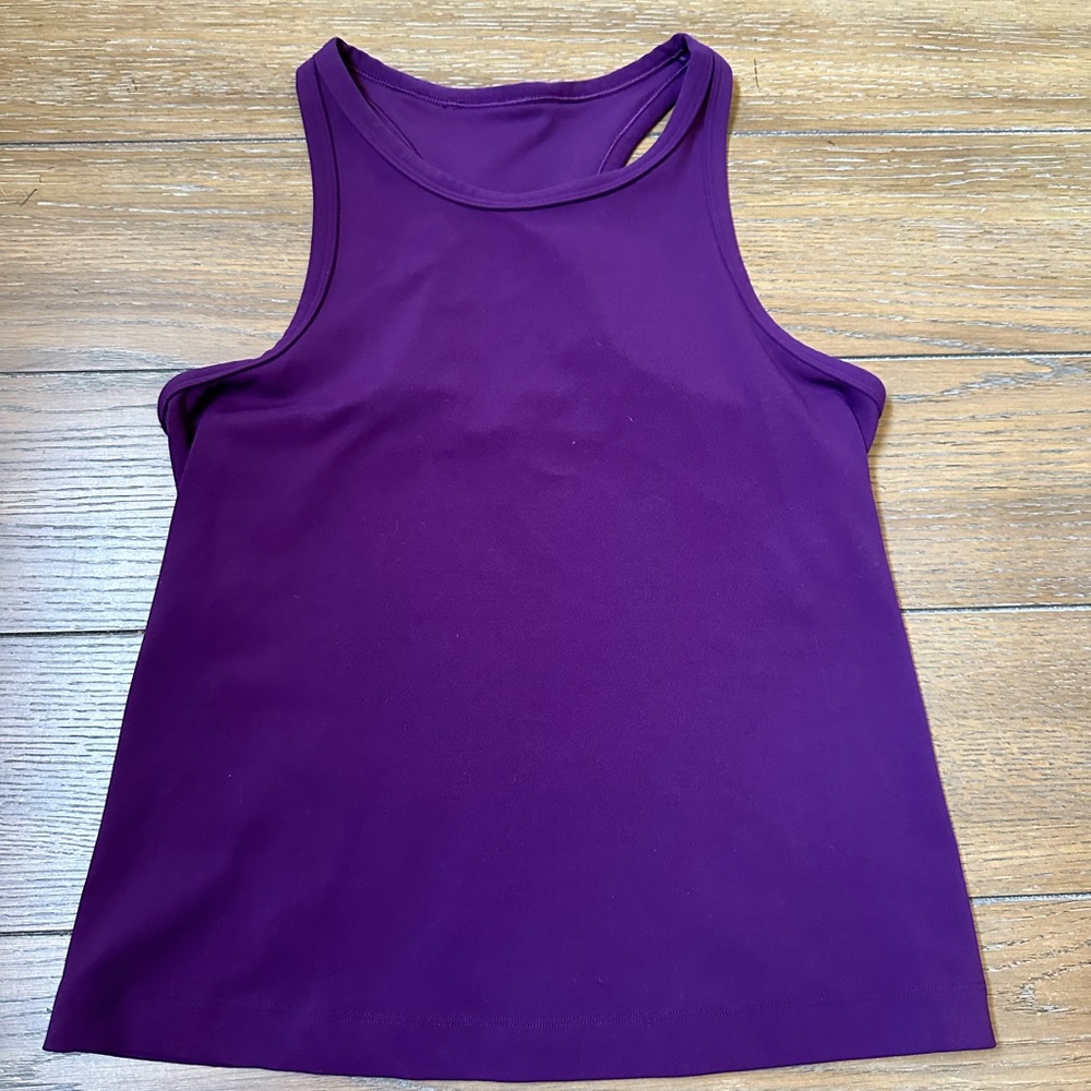 Lululemon Align waist length racerback tank sz 8 purple 💜🩷💜🩷💜